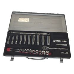 △△ KTC ケーティーシー ソケットレンチセット 9.5sq TB3X20 26点 Sランク