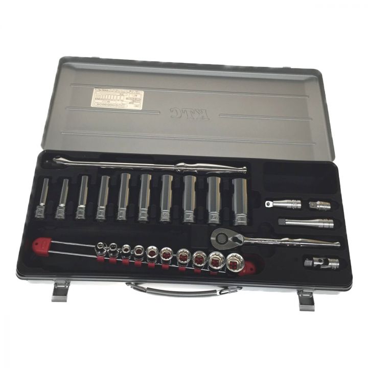 KTC ケーティーシー ソケットレンチセット 9.5sq TB3X20 26点 - 中古