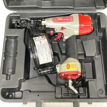 ЗЗ MAX マックス 50mm 常圧 釘打ち機 ケース付 CN-450G レッド