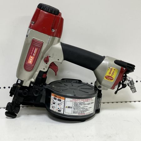 ЗЗ MAX マックス 50mm 常圧 釘打ち機 ケース付 CN-450G レッド