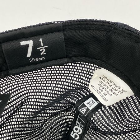  NEWERA ニューエラ Supreme×Box ボックスロゴ メッシュキャップ 23ss ネイビー