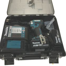 △△ MAKITA マキタ TD173DRGX ブラック コードレス式インパクトドライバ 18v　充電器・充電池2個　フルセット　 Aランク