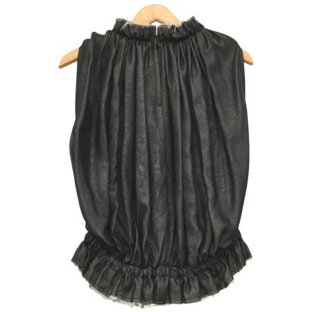  COMME des GARCONS コムデギャルソン ノースリーブカットソー AD2022 GK-B008 ブラック