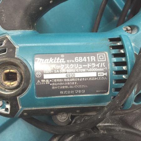  MAKITA マキタ  オートパックススクリュードライバ コード式 6841R