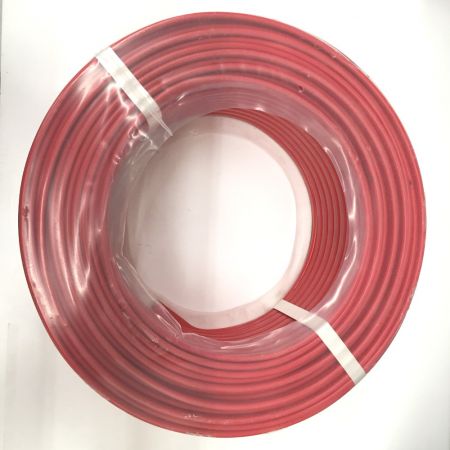  富士電線工業(FUJI ELECTRIC WIRE) 3×2.0mm 3芯×2.0ｍｍ　黒白緑　公団用　100ｍ 　VVFケーブル  レッド