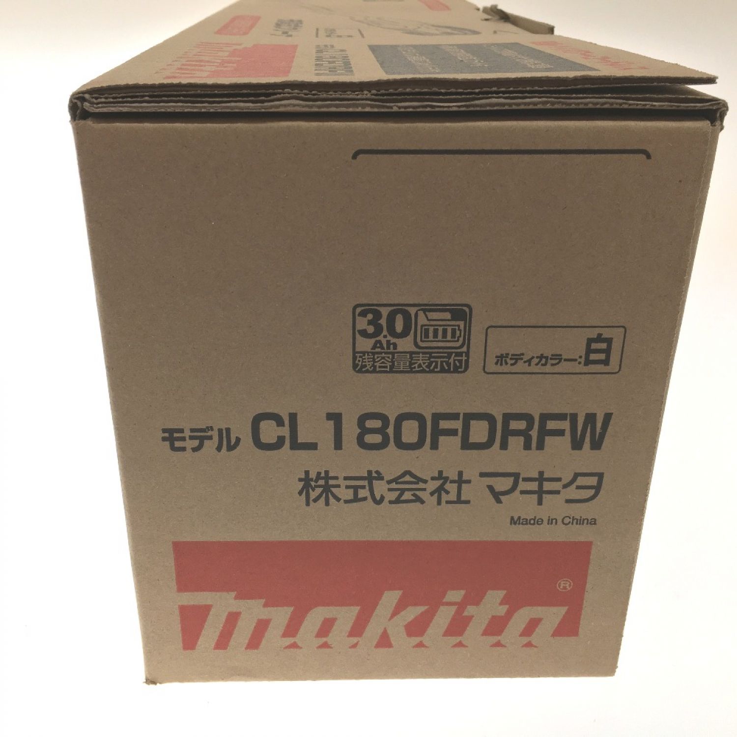 中古】 MAKITA マキタ 充電式コードレスクリーナー CL180FDRFW