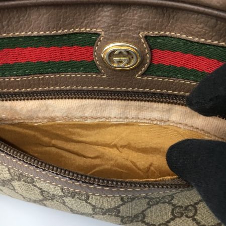  GUCCI グッチ オールドグッチ GG シェリーライン ショルダーバッグ  001.44.6655 ブラウン