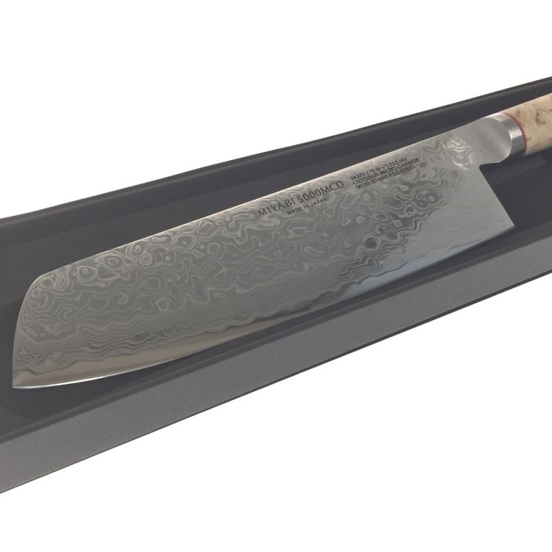 中古】 ZWILLING ツウィリング 雅 MIYABI 5000MCD 菜切包丁 17cm