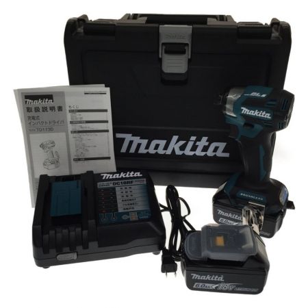  MAKITA マキタ 電動工具 インパクトドライバ 198125  v18 TD173DRGX ブルー