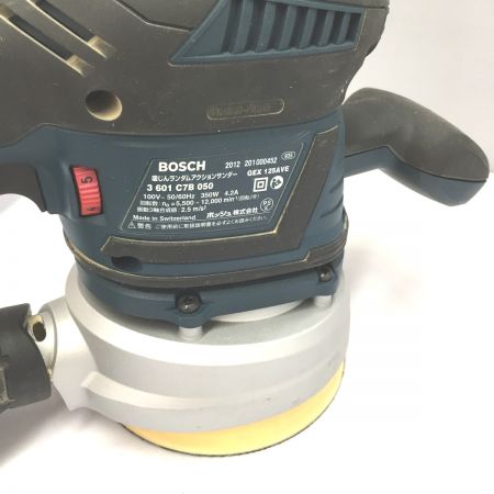 BOSCH ボッシュ 吸じんランダムアクションサンダー 100V GEX125AVE ブルー｜中古｜なんでもリサイクルビッグバン