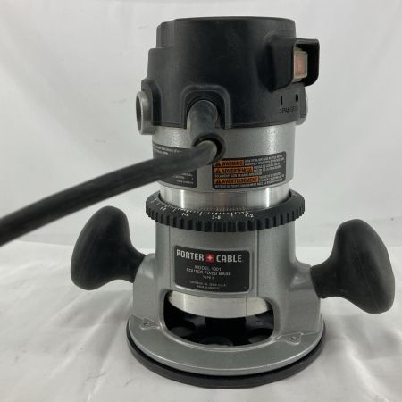 PORTER CABLE ルーター  1001 ブラック×シルバー