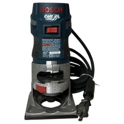 ЗЗ BOSCH ボッシュ 100V トリマー 本体のみ PR20EVS ネイビー Bランク