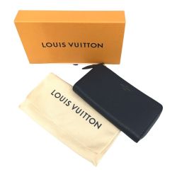 △△ LOUIS VUITTON ルイヴィトン 長財布  ポルトフォイユ コメット M68582 ネイビー Aランク