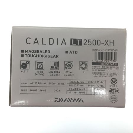  DAIWA ダイワ スピニングリール 18カルディア LT2500-XH グリップカスタム済 ライン、外箱付属