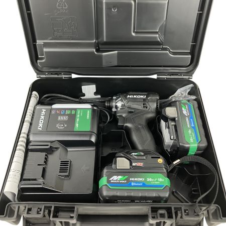 ЗЗ HiKOKI ハイコーキ 36V 充電式インパクトドライバ 充電器 バッテリー×2 ケース付 WH36DC
