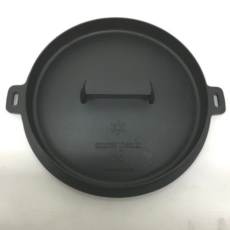  snowpeak スノーピーク 和鉄ダッチオーブン CS-530 3点セット レシピ欠品