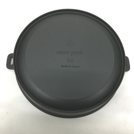  snowpeak スノーピーク 和鉄ダッチオーブン CS-530 3点セット レシピ欠品