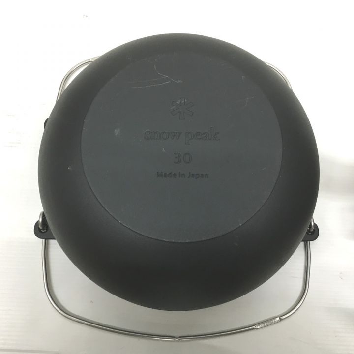 snowpeak スノーピーク 和鉄ダッチオーブン CS-530 3点セット レシピ欠品｜中古｜なんでもリサイクルビッグバン