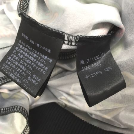  Hysteric Glamour ヒステリックグラマー ナイロンジャケット  ロゴ 総柄 SIZE Free ブルゾン 01172CJ01 ブラック