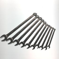 △△ Snap-on スナップオン コンビネーションレンチ　OEX8B/10/11 SOEX12/14/16/18/20/22/24 10本セット SOEX8B SOEX24 Bランク