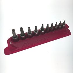 △△ Snap-on スナップオン トルクスシャローソケットセット　10ピース PAKTY228 レッド Cランク