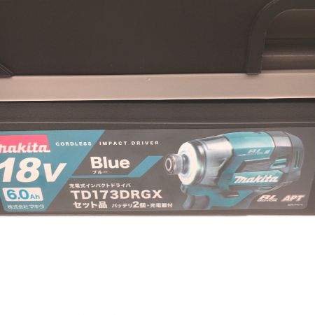 MAKITA マキタ 18V 充電式インパクトドライバ フルセット TD173DRGX ブルー｜中古｜なんでもリサイクルビッグバン