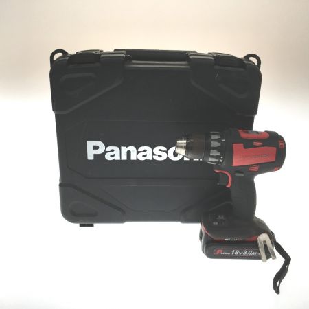  Panasonic パナソニック 充電式インパクトドライバ EZ74A2 レッド 18V (ケース・充電器・充電池1個付)