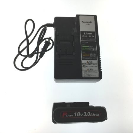  Panasonic パナソニック 充電式インパクトドライバ EZ74A2 レッド 18V (ケース・充電器・充電池1個付)