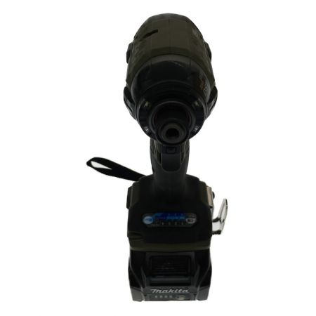  MAKITA マキタ 40v 充電式インパクトドライバ　（充電器　バッテリー×1） TD002G カーキ
