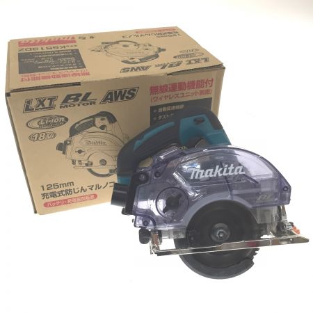  MAKITA マキタ 18V　125ｍｍ　充電式防じんマルノコ 本体のみ KS513DZ ブルー