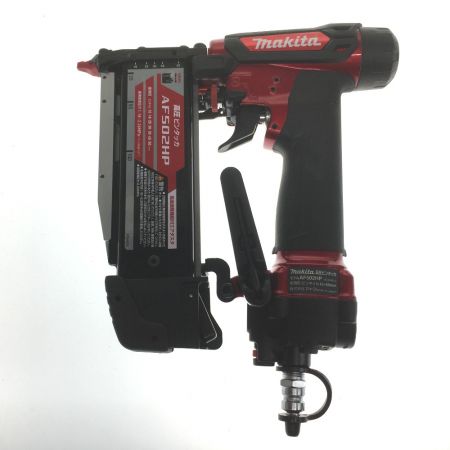  MAKITA マキタ エアピンタッカー AF502HP レッド 15mm～50ｍｍ 高圧