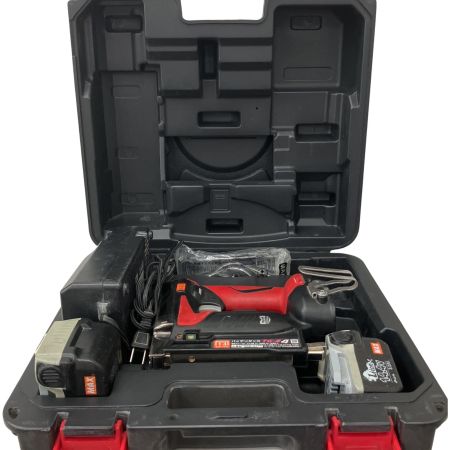  MAX マックス  電動タッカ  14.4v/18v  充電器・充電池2個・ケース付 TG-Z4 ブラック