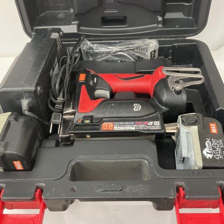  MAX マックス  電動タッカ  14.4v/18v  充電器・充電池2個・ケース付 TG-Z4 ブラック