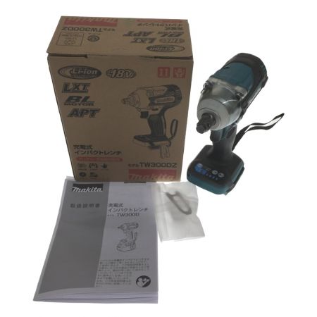  MAKITA マキタ 充電式　インパクトレンチ　18ｖ  TW300DZ ブルー