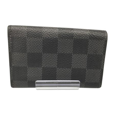  LOUIS VUITTON ルイヴィトン  ダミエグラフィット ミュルティクレ6 キーケース N62662 ブラック