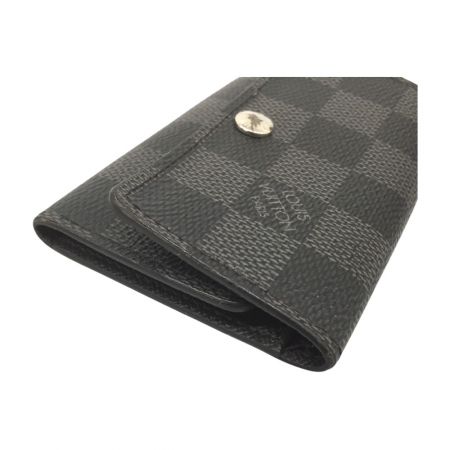  LOUIS VUITTON ルイヴィトン  ダミエグラフィット ミュルティクレ6 キーケース N62662 ブラック