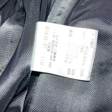  BURBERRY BLACK LABEL バーバリーブラックレーベル コットンジャケット ホースロゴボタン ノバチェックライン M BMP08-307-08 ブラック