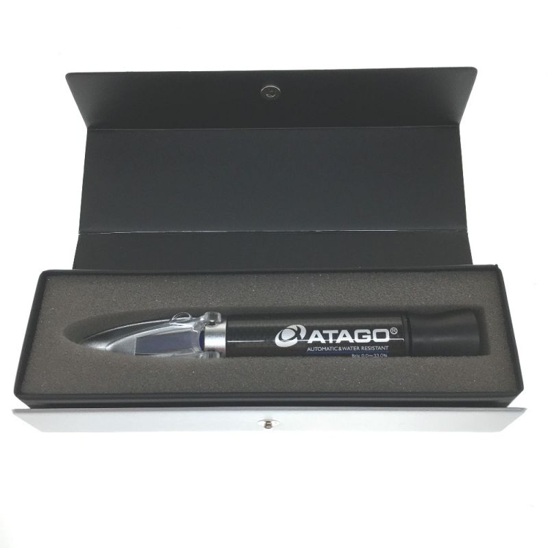 中古】 ATAGO アタゴ 自動温度補正防水機能付手持屈折計 MASTER-α