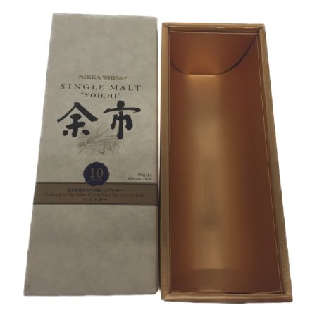 【北海道内限定発送】 YOICHI 余市/ニッカウイスキー シングルモルト 10年貯蔵 45％ 700ml 未開栓