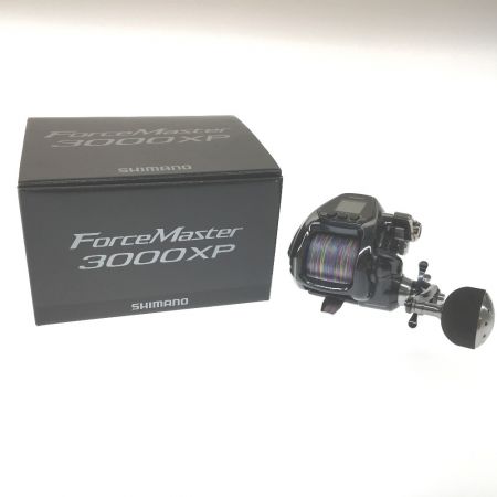  SHIMANO シマノ 電動リール ForceMaster 3000XP 箱、ライン付属