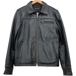 △△ DEUS EX MACHINA シングルライダースジャケット S Bランク