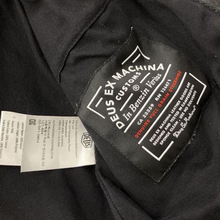  DEUS EX MACHINA シングルライダースジャケット S