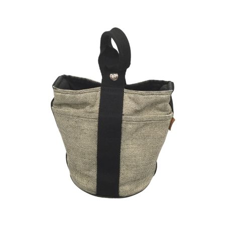  HERMES エルメス  ハンドバッグ　サクソーPM グレー×ブラック