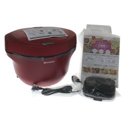 △△ SHARP シャープ 　ヘルシオホットクック　 KN-HW24G-R レッド Sランク