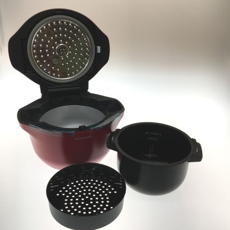  SHARP シャープ 　ヘルシオホットクック　 KN-HW24G-R レッド