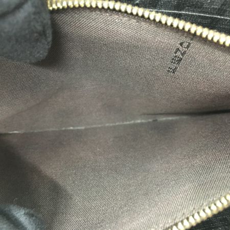 FENDI フェンディ ズッキーニ ラウンドファスナー 長財布 PVC 8M0024 YG1.129-2513 ブラック