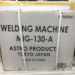 △△ ASTRO PRODUCTS アストロプロダクツ 直流半自動溶接機　100V　コード式　AP050261 MIG-130-A Sランク