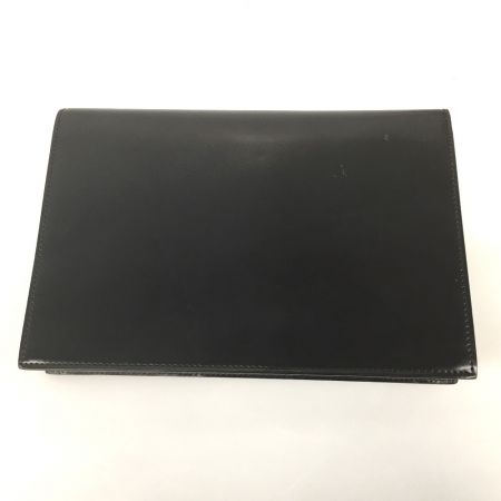  Cartier カルティエ パンテール スクエア型 パンサー レザー ヴィンテージ 2WAY ショルダー紐欠品 クラッチバッグ ブラック