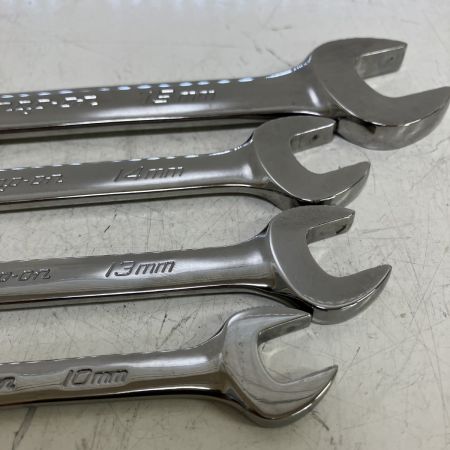 ЗЗ Snap-on スナップオン オープンエンドスタンダードレンチ 4本セット V0M810B 1113B 1214B 1719B