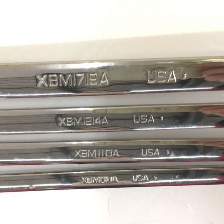  Snap-on スナップオン メガネレンチ XBM810A/XBM1113A/XBM1214A/XBM1719A XBM810A XBM1113A XBM1214A XBM1719A 4本セット